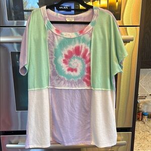 Tie-Dye Pastel Women's‎ Top